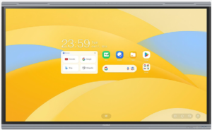 MAXHUB U7530 Interactive Screen for Education, 75 4K Touch Screen, 50 Touch Points, 8-Mics, 10bit, 8GB+64GB, Android 13 EDLA saudi av tech