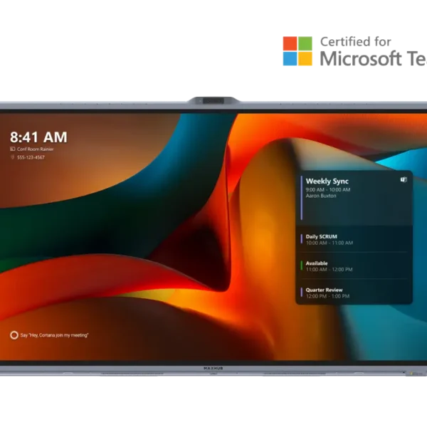 MAXHUB V865T Interactive Screen (Xboard V7 for Teams Room) av eech