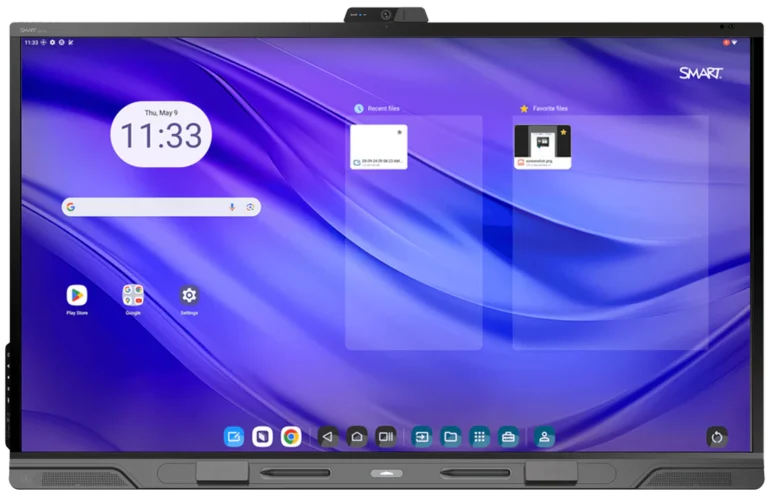 SMART Board MX075-V5: تفاعلية 4K، 75 بوصة، iQ