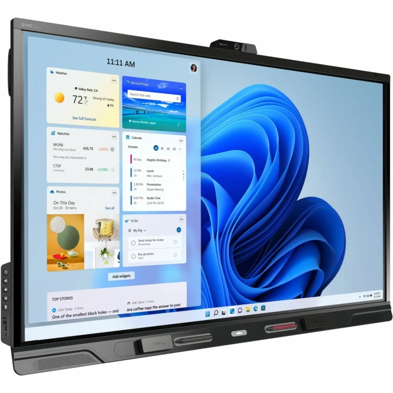 SMART Board QX065 Pro Interactive Display with iQ (SBID-QX265-P), All-in-one, 65 4K Touch Screen, 40 Touch Points