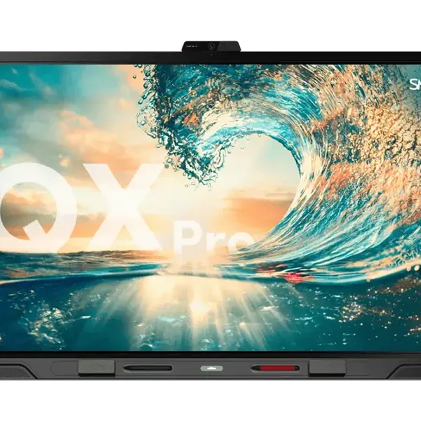 QX086 Pro Smartboard 86 Inch 4K All-in-One Display and Supports 40 Touch Points