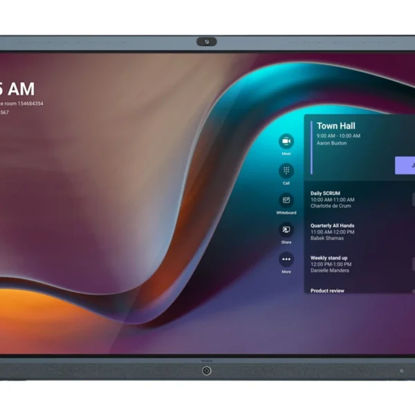 يالينك MB65-A001 شاشة تفاعلية 65 بوصة بدقة 4K معتمدة من Microsoft Teams