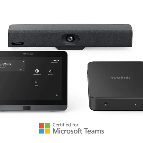 Yealink MVC340-C4-000 Microsoft Teams Rooms System, UVC34 Camera, MCore Pro Mini-PC, MTouch E2