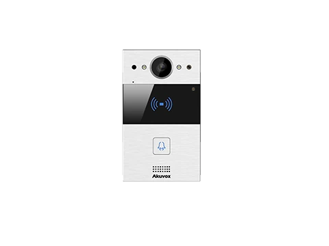 Akuvox R20A - SIP Video DoorPhone R20A, 2MP Camera, 1 Call Button, Light sensor, Infrared Sensor, RF Card Reader, IP65 Rating, 2 Output Relays