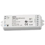 جهاز التحكم في الإضاءة  أكوبيلا ZigBee WZS3 تستخدم ZigBee 3.0 للتحكّم في شرائط LED وقطع إضاءة ملونة كاملة (RGB)، تتيح اختيار الألوان، تعديل السطوع، وإنشاء مؤثرات إضاءة ديناميكية — مثالية لإضافة لمسات جمالية وديكورية للمكان