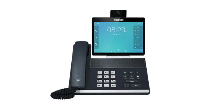 هاتف يالينك SIP-VP59 Smart Video IP بشاشة تعمل باللمس مقاس 8 بوصات