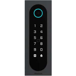 أكوفوكس A08S وحدة تحكم مزود بكاميرا عالية الدقة قارئ RFID متعدد التردد تقنية NFCولوحة مفاتيح رقمية وتصنيف IP65 لمقاومة العوامل الجوية