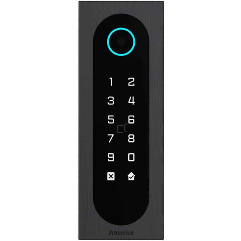 A08S أكوفوكس A08S وحدة تحكم مزود بكاميرا عالية الدقة قارئ RFID متعدد التردد تقنية NFCولوحة مفاتيح رقمية وتصنيف IP65 لمقاومة العوامل الجوية