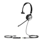 سماعة رأس يالينك UH36-MONO UH36 سلكية معتمدة للاستخدام مع Microsoft Teams