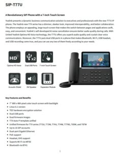 Yealink SIP-T77U