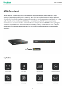 AP08 Digital Signal Processor