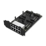 ياستار EX08 لوحة توسعة RJ11 لسنترالات S-Series، تدعم تركيب ما يصل إلى 4 موديولات مثل S2 (FXS)، O2 (FXO)، SO (هجين)، BRI، GSM، CDMA، وUMTS لتوسيعة المنافذ التناظرية والمحمولة.
