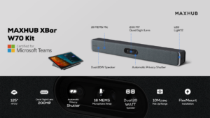 ماكس هب XBar W70 Kit يتكامل مع ميكروسوفت 365