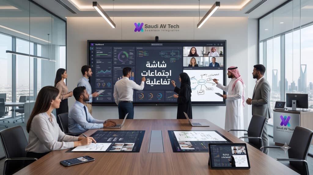 شاشة اجتماعات تفاعلية