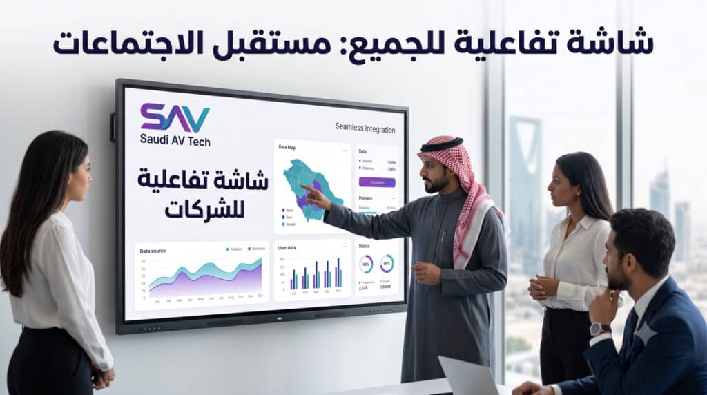 شاشة تفاعلية